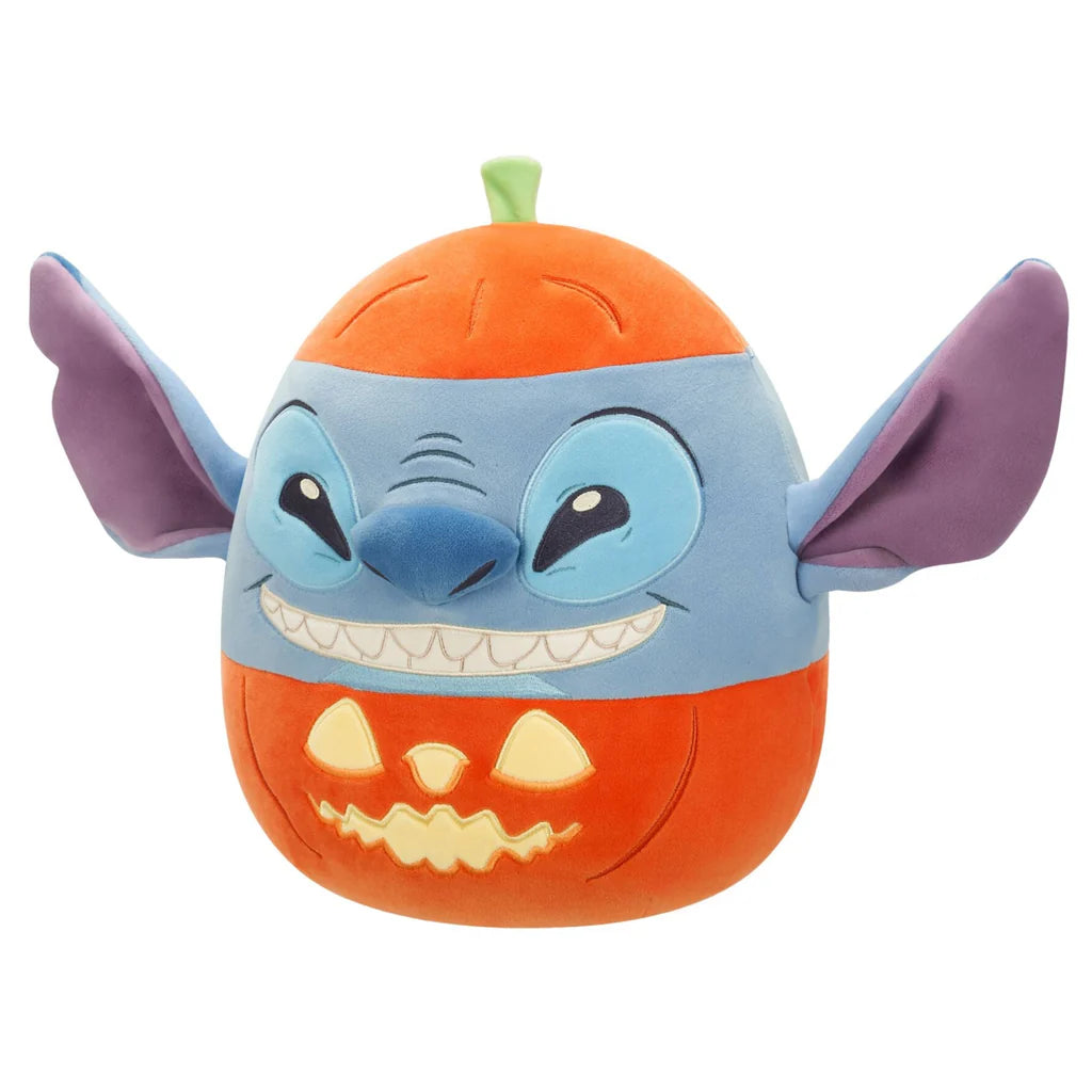 Squishmallows Disney Stitch en citrouille