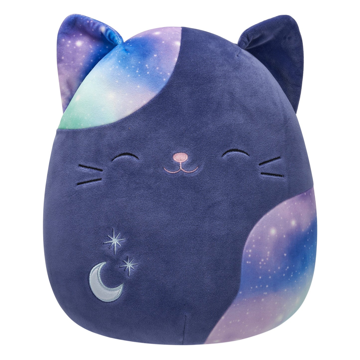 Squishmallows - Metta, la gatta blu scuro con macchie celesti