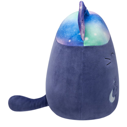 Squishmallows - Metta, la gatta blu scuro con macchie celesti