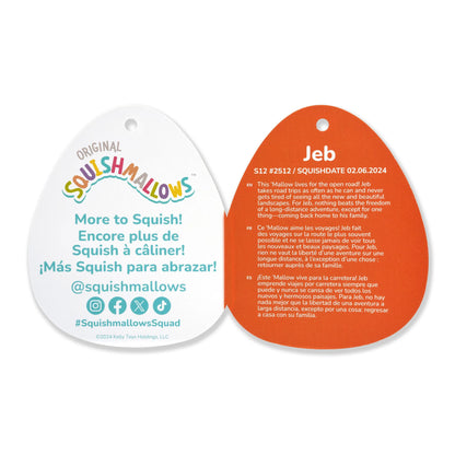 Squishmallows Halloween Jeb das Burgundermonster