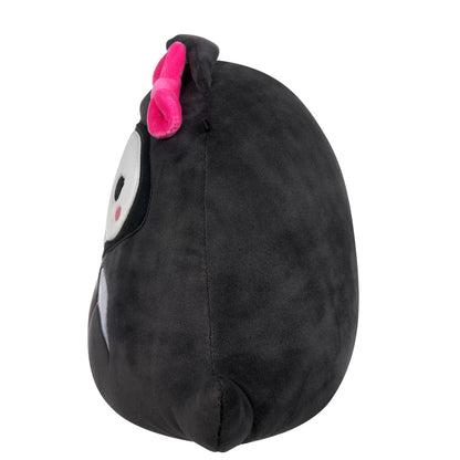 Squishmallows Halloween Jane der schwarze Sensenmann mit Schleife