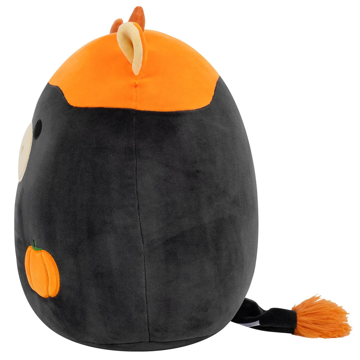 Squishmallows - Jefferson la vache noire et orange