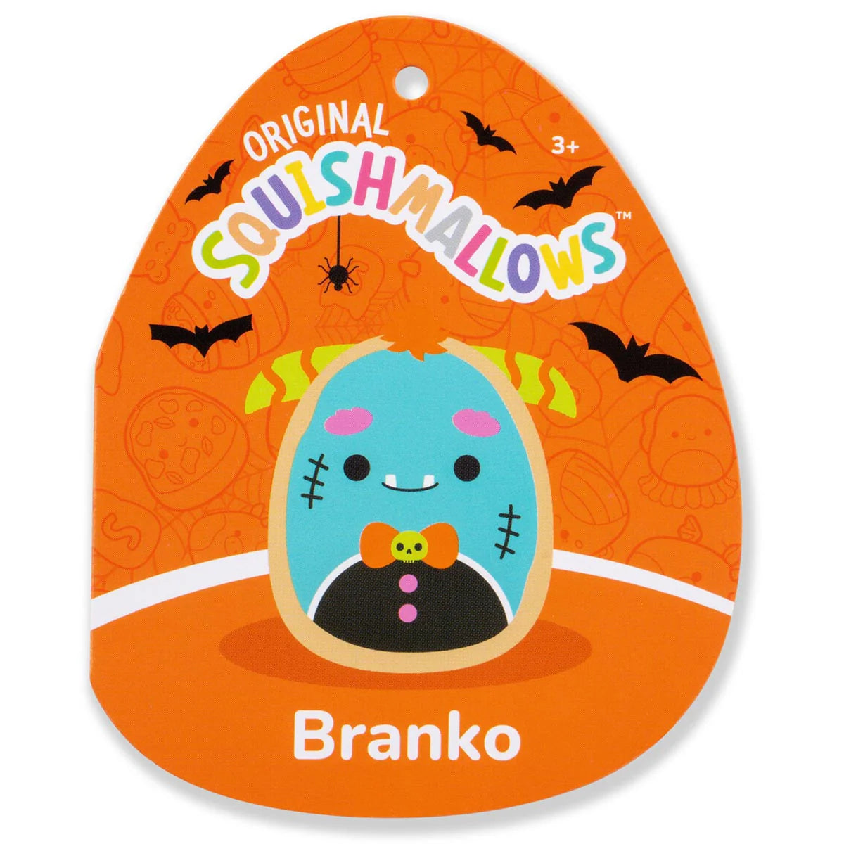 Squishmallows Halloween Branko le monstre cookie