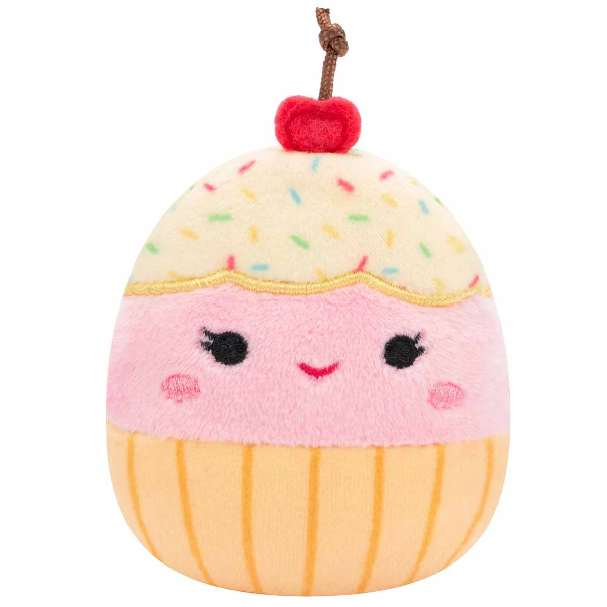Squishmallows Micromallows 4er-Pack – Fifi Fox, Henry Turtle, Melly Milk Carton, Clara Cupcake