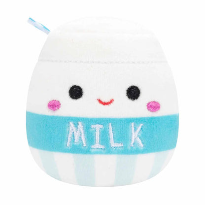 Squishmallows Micromallows 4er-Pack – Fifi Fox, Henry Turtle, Melly Milk Carton, Clara Cupcake