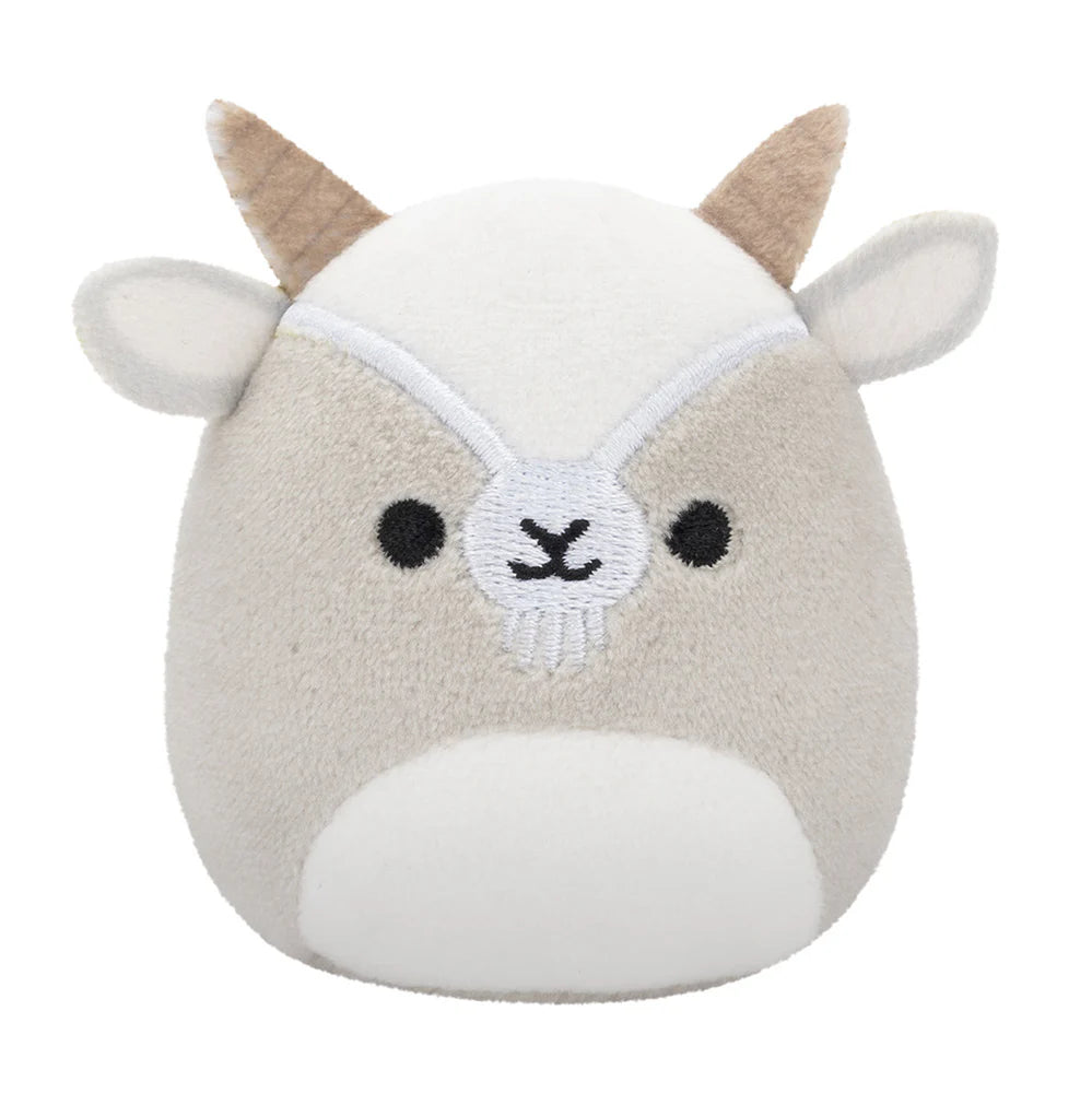 Squishmallows Micromallows Confezione da 6 – Axel Beetle, Lune Loch Ness Monster, Floyd French Fries, Orphie Octopus, Pep Pizza, Walker Goat