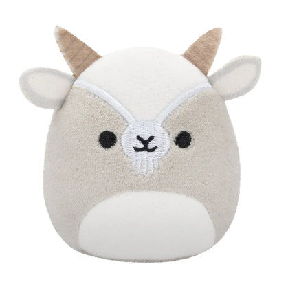 Squishmallows Micromallows Confezione da 6 – Axel Beetle, Lune Loch Ness Monster, Floyd French Fries, Orphie Octopus, Pep Pizza, Walker Goat