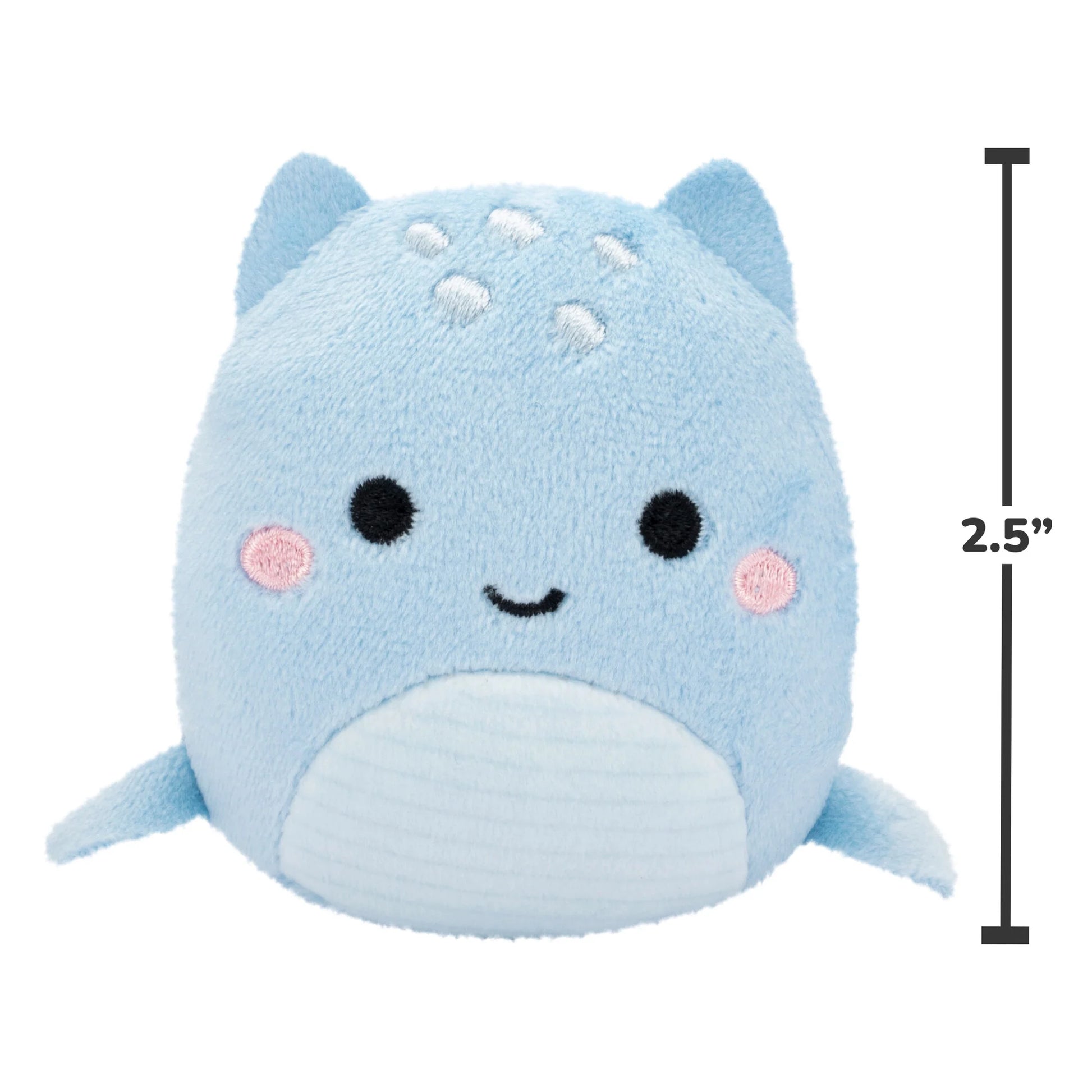 Squishmallows Micromallows Confezione da 6 – Axel Beetle, Lune Loch Ness Monster, Floyd French Fries, Orphie Octopus, Pep Pizza, Walker Goat