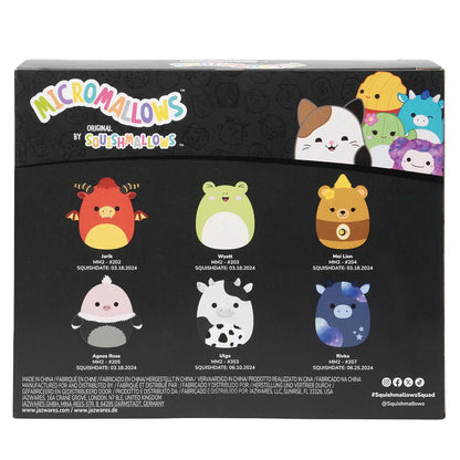 Squishmallows Micromallows Select Series 6er-Pack
