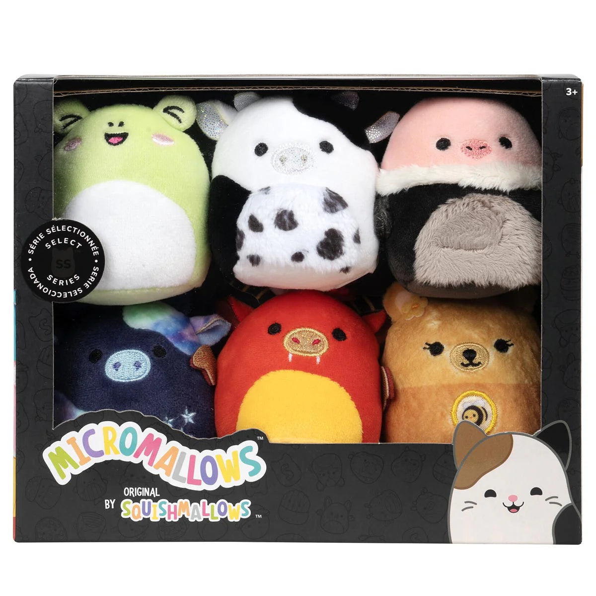 Squishmallows Micromallows Select Series 6er-Pack