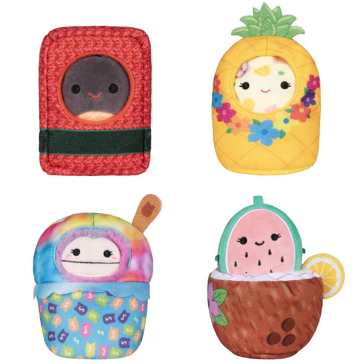 Squishmallows Micromallows Island Snack Machine Ensemble d'accessoires de luxe