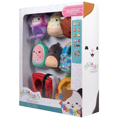 Squishmallows Micromallows Island Snack Machine Ensemble d'accessoires de luxe