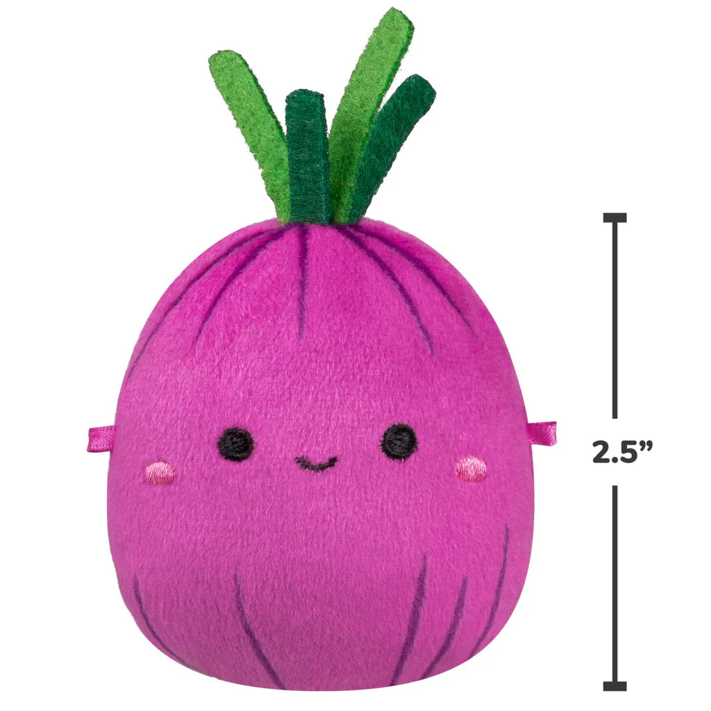 Squishmallows Micromallows 5er-Pack – Howland Bull, Dieric Dragon, Azizbek Onion, Cyril Capybara, Illia Sriracha