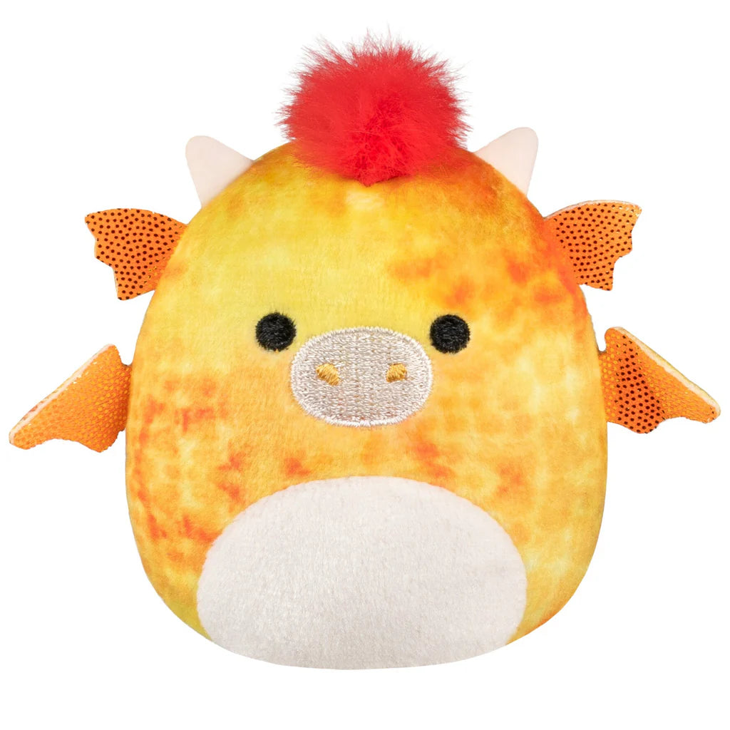 Squishmallows Micromallows 5er-Pack – Howland Bull, Dieric Dragon, Azizbek Onion, Cyril Capybara, Illia Sriracha