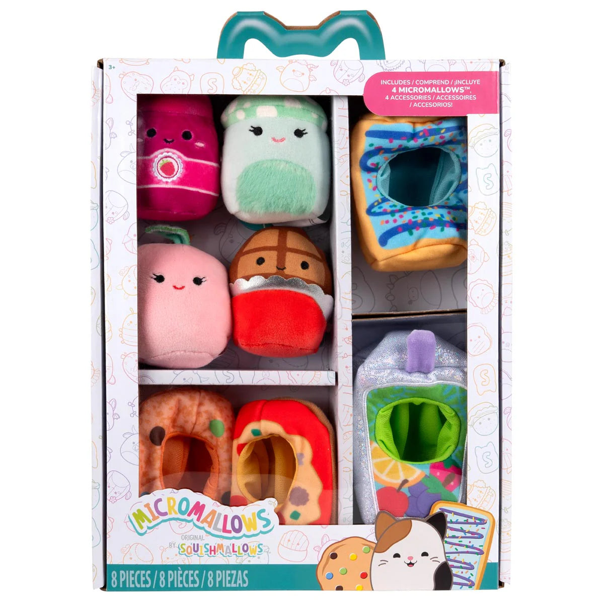 Squishmallows Micromallows Snackmaschine Deluxe-Zubehörset