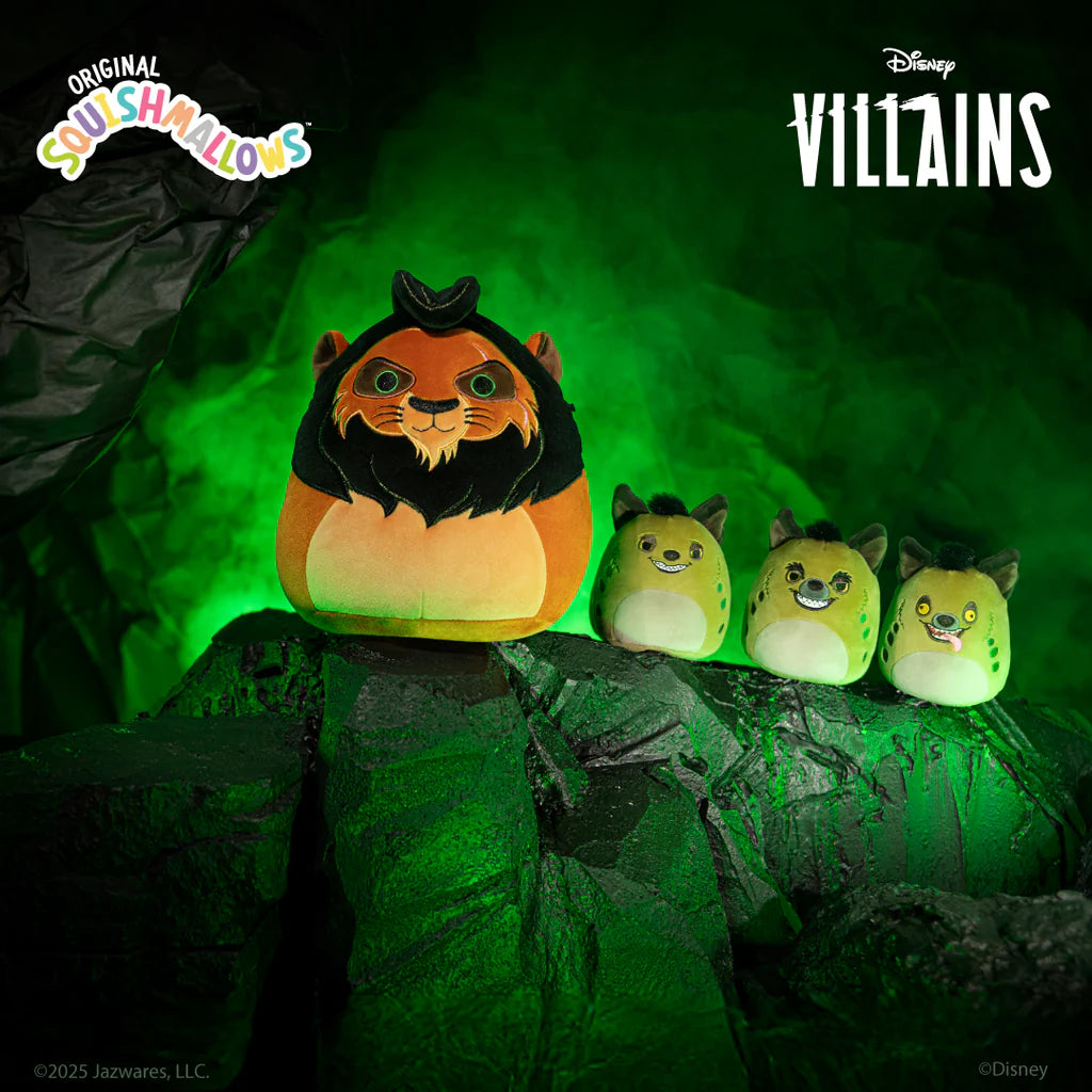 Squishmallows Disney Der König der Löwen Schurken 4er-Pack