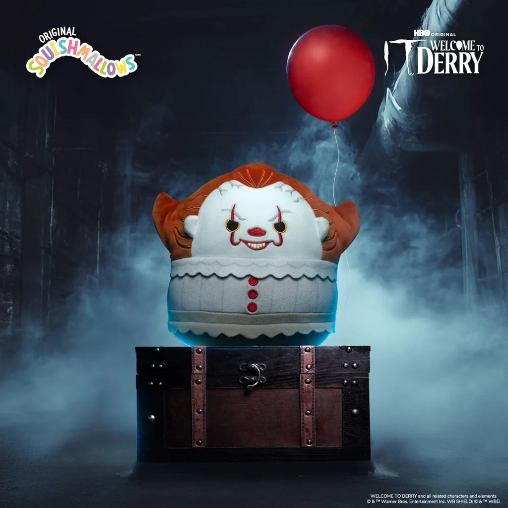 Squishmallows Warner Bros Pennywise von IT Willkommen in Derry