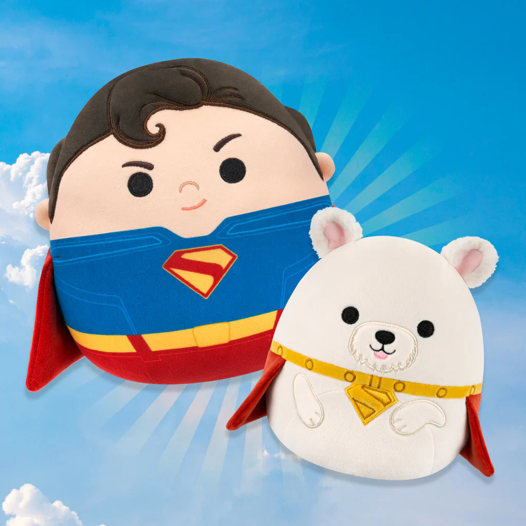 Squishmallows Warner Bros Superman mit Krypto