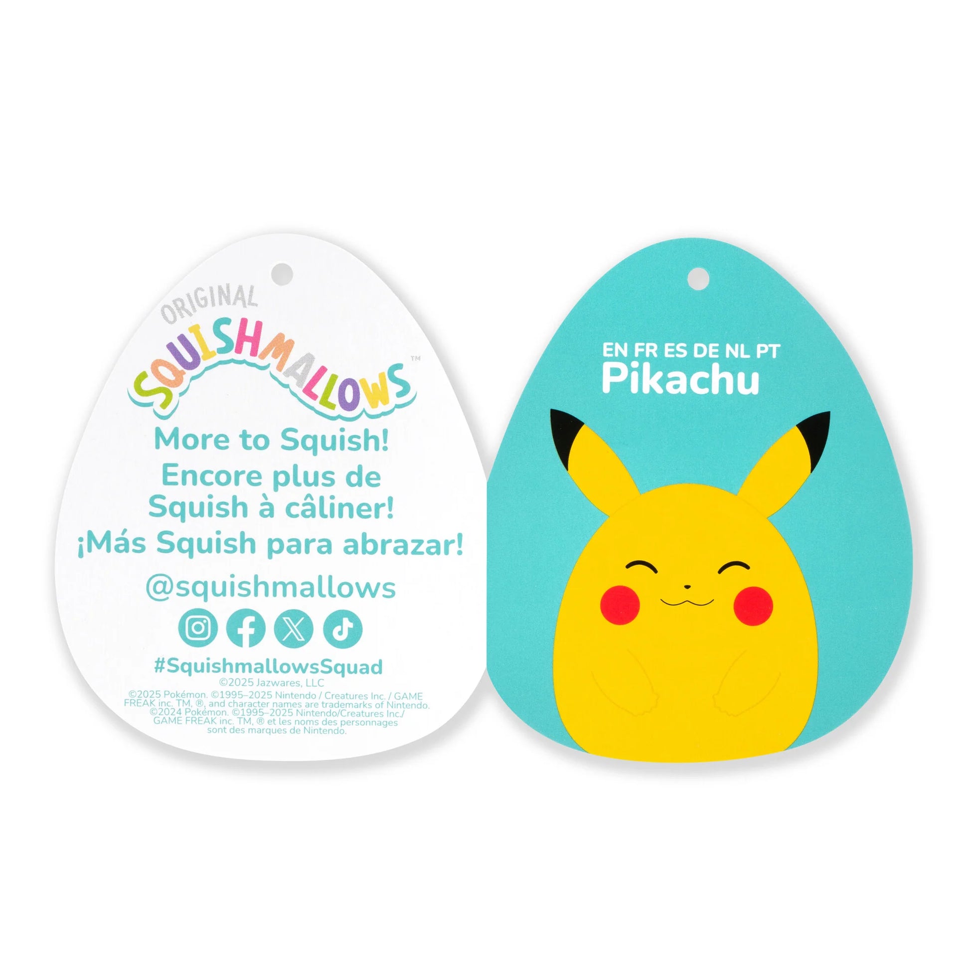 Peluche Pokémon Joyeux Pikachu