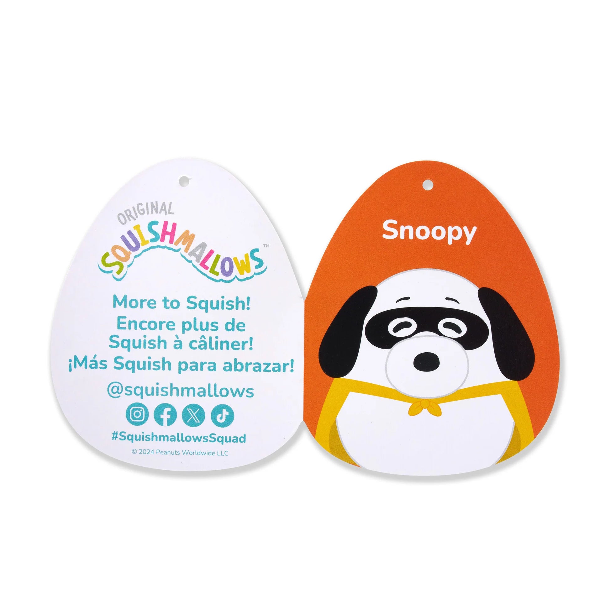Squishmallows – Superheld Snoopy Plüsch