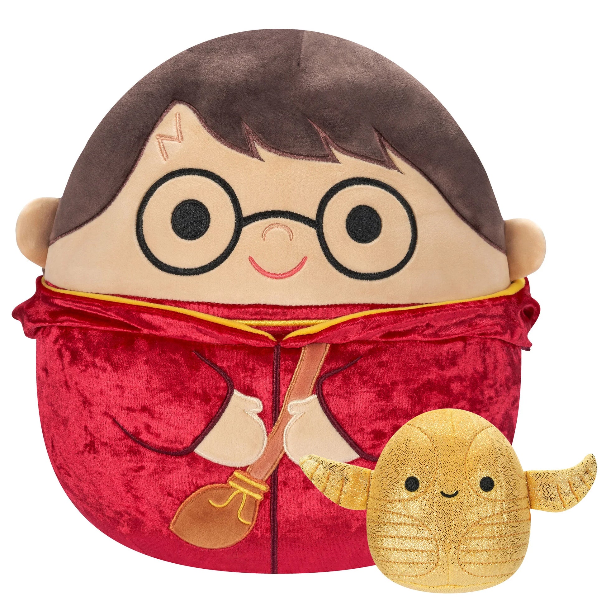 Squishmallows Harry Potter et Vif d'Or 4 pouces, paquet de 2