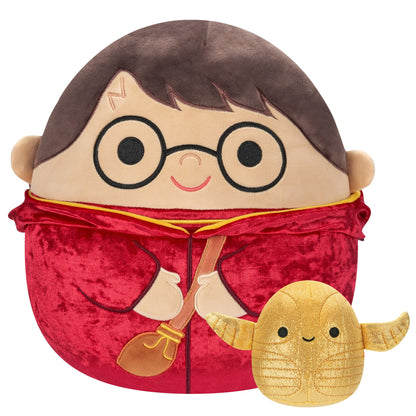 Squishmallows Harry Potter et Vif d'Or 4 pouces, paquet de 2