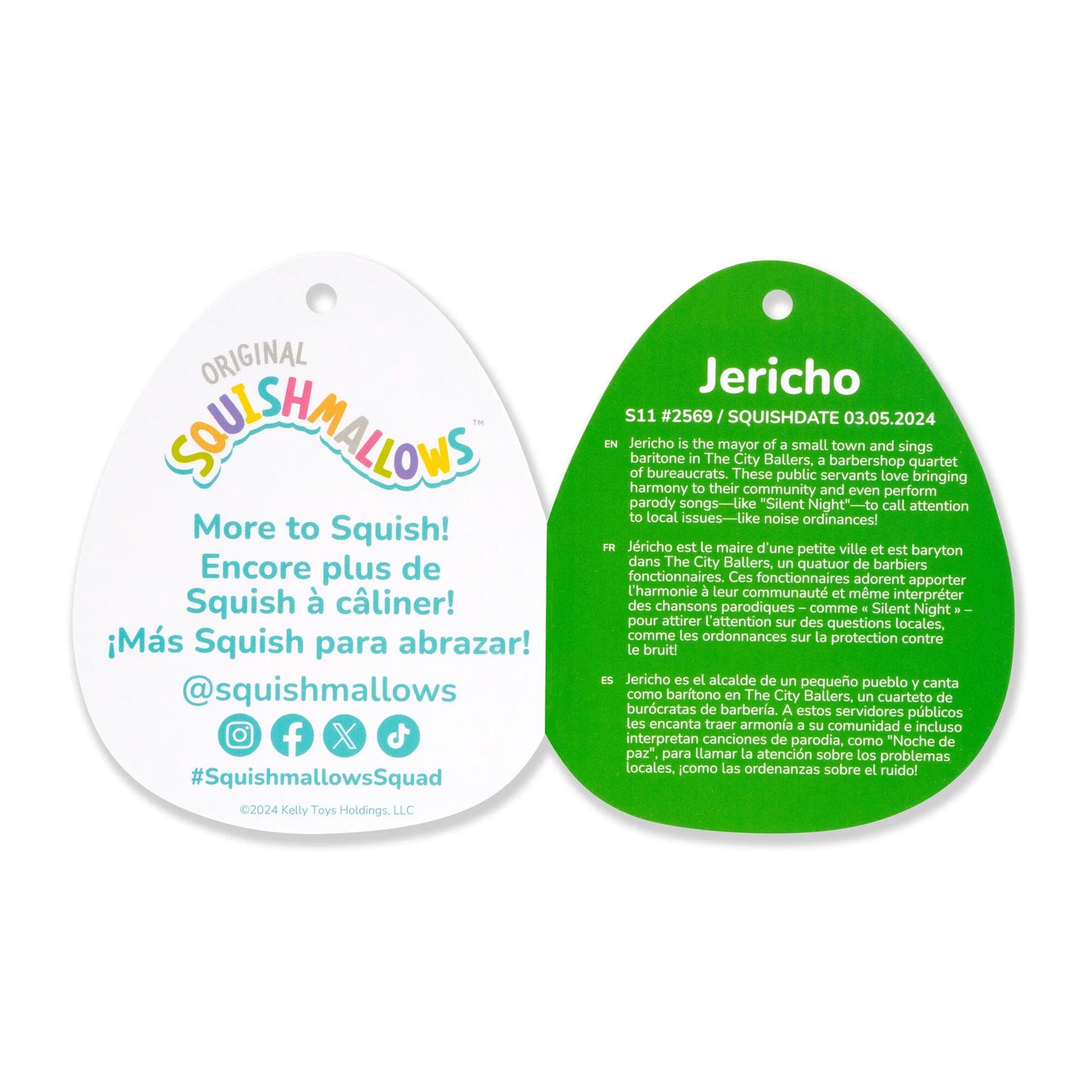 Squishmallows – Jericho die Lebkuchenkuh