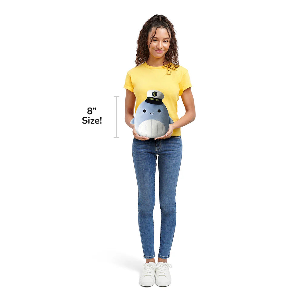Squishmallows – Samir Blauwal mit Matrosenhut