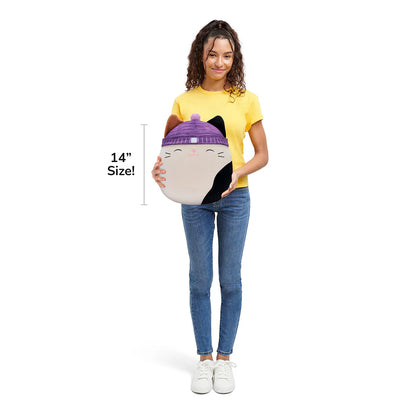 Squishmallows – Cam Calico Katze mit lila Hut