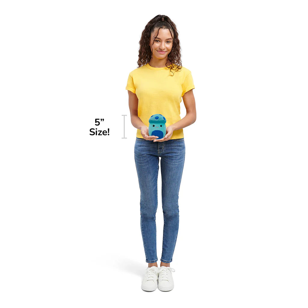 Squishmallows Fuzz-A-Mallows Ankur der blaugrüne Pilz