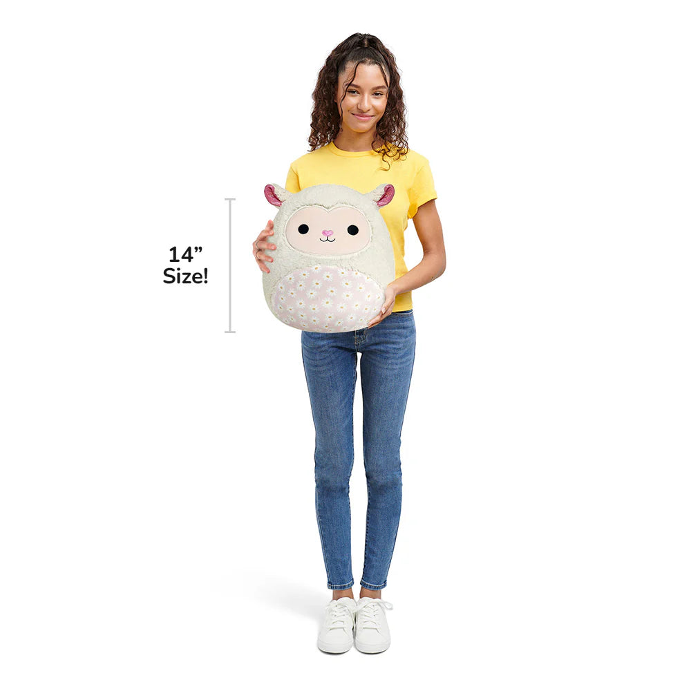 Squishmallows – Sophie das Sahnelamm mit Gänseblümchen-Bauch