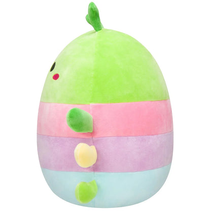 Squishmallows – Rutabaga, die Raupe mit bunten Streifen