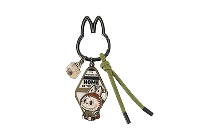 Labubu Elf Home Collection Plüsch-Schlüsselanhänger mit Anhänger, Mystery Box