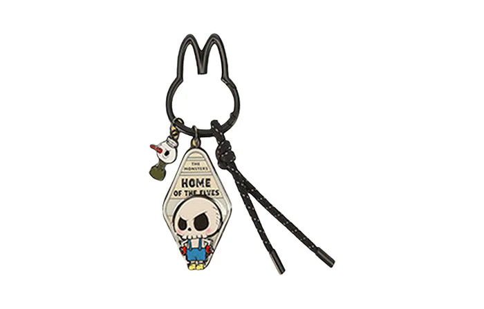 Labubu Elf Home Collection Plüsch-Schlüsselanhänger mit Anhänger, Mystery Box