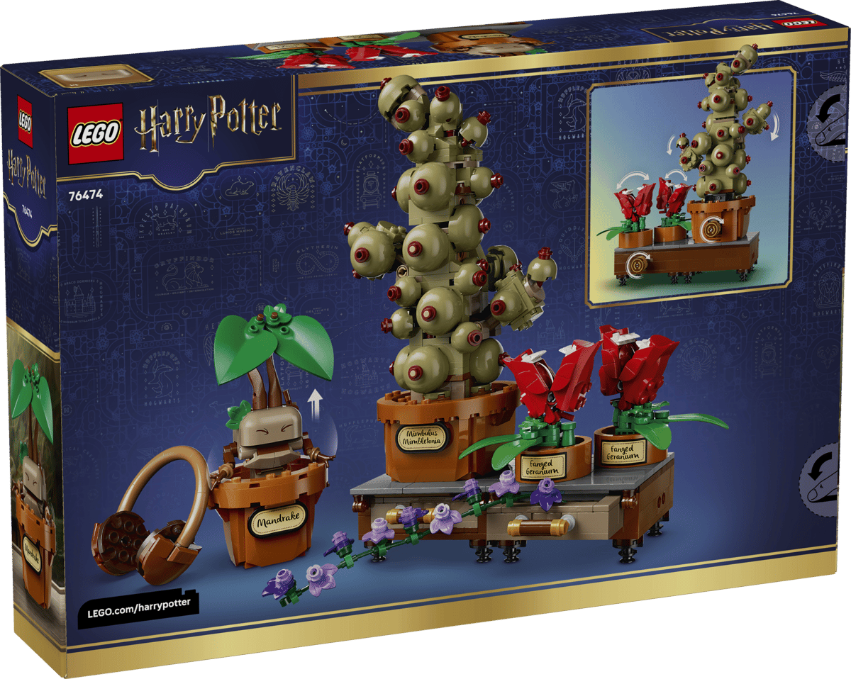 LEGO Harry Potter Hogwarts Herbology Plants