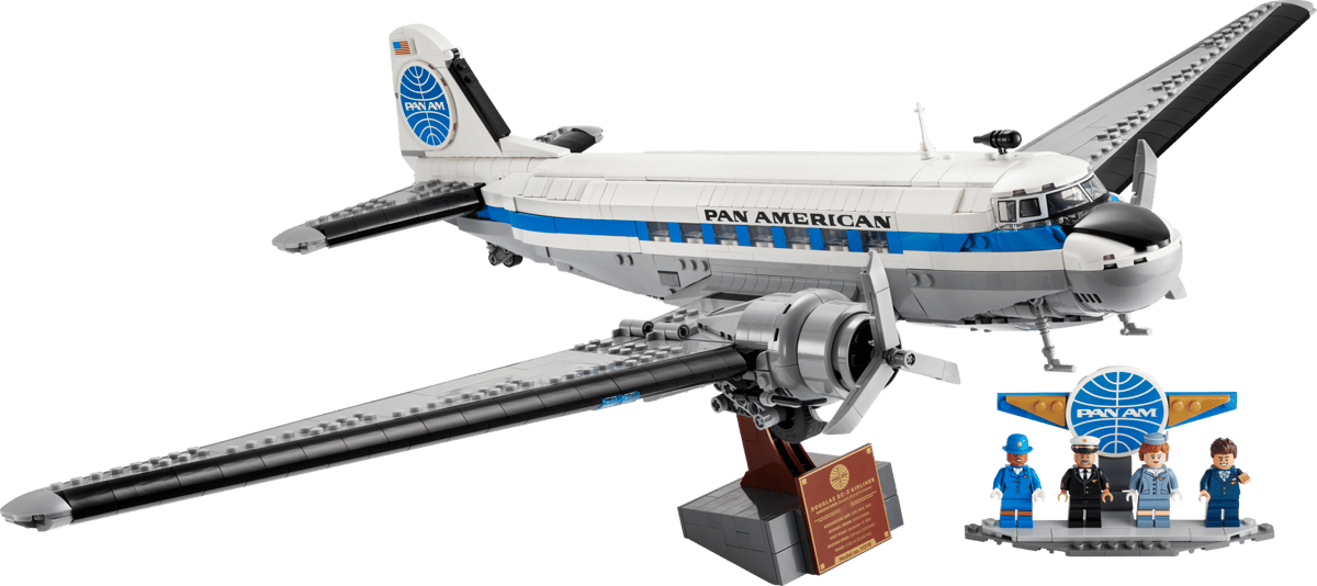 LEGO Icons Douglas DC-3 PAN AM Airliner