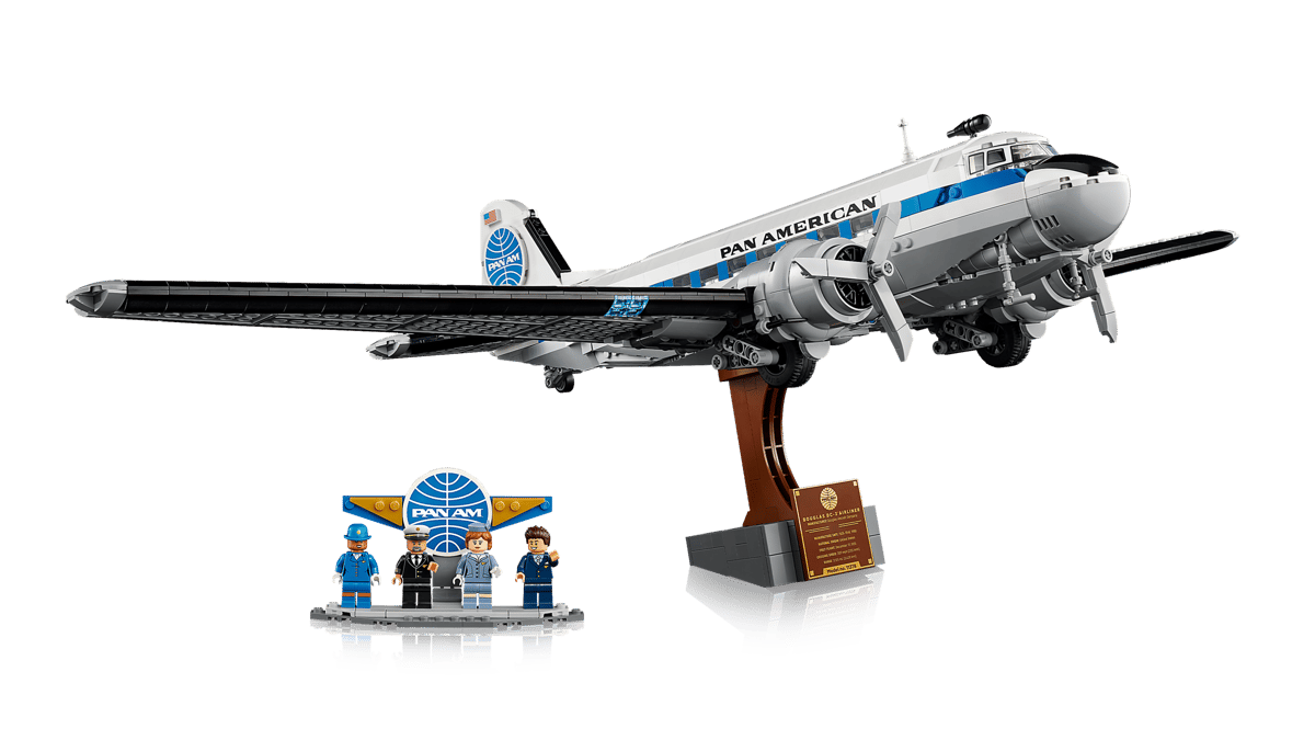 LEGO Icons Douglas DC-3 PAN AM Airliner
