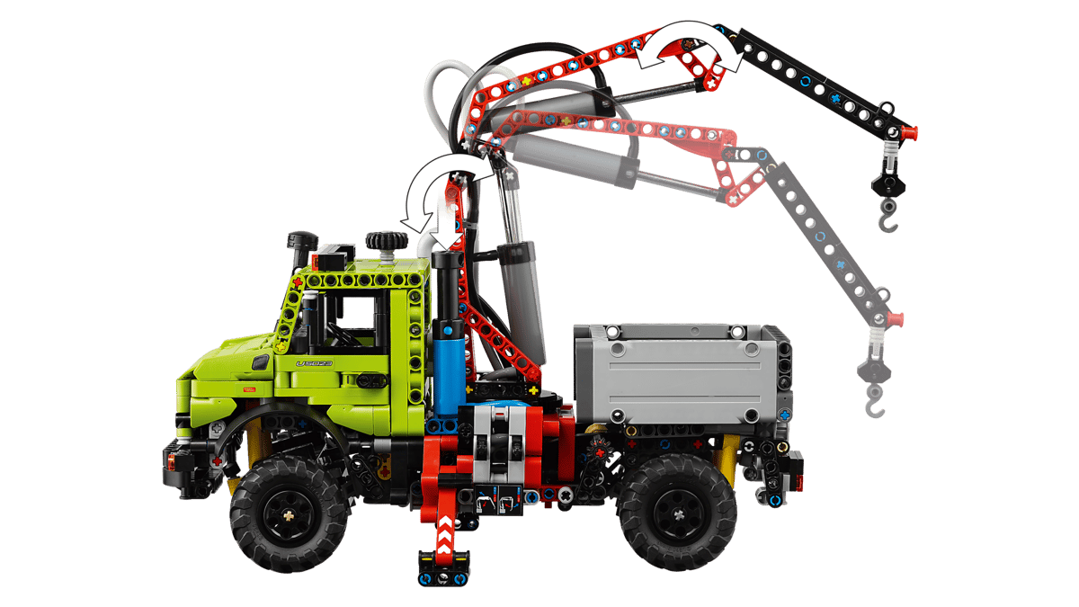 LEGO Technic Mercedes-Benz Unimog U 5023 with Crane