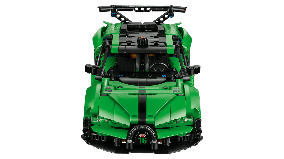 LEGO Technic Green Bugatti Chiron Pur Sport Hypercar