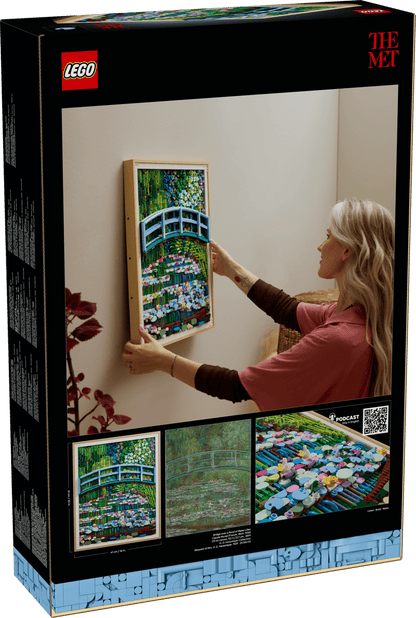 LEGO Art Claude Monet – Bridge over a Pond of Water Lilies (31220)