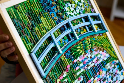 LEGO Art Claude Monet – Bridge over a Pond of Water Lilies (31220)