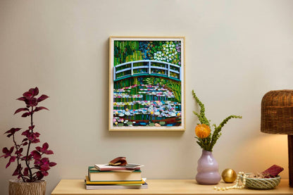 LEGO Art Claude Monet – Bridge over a Pond of Water Lilies (31220)