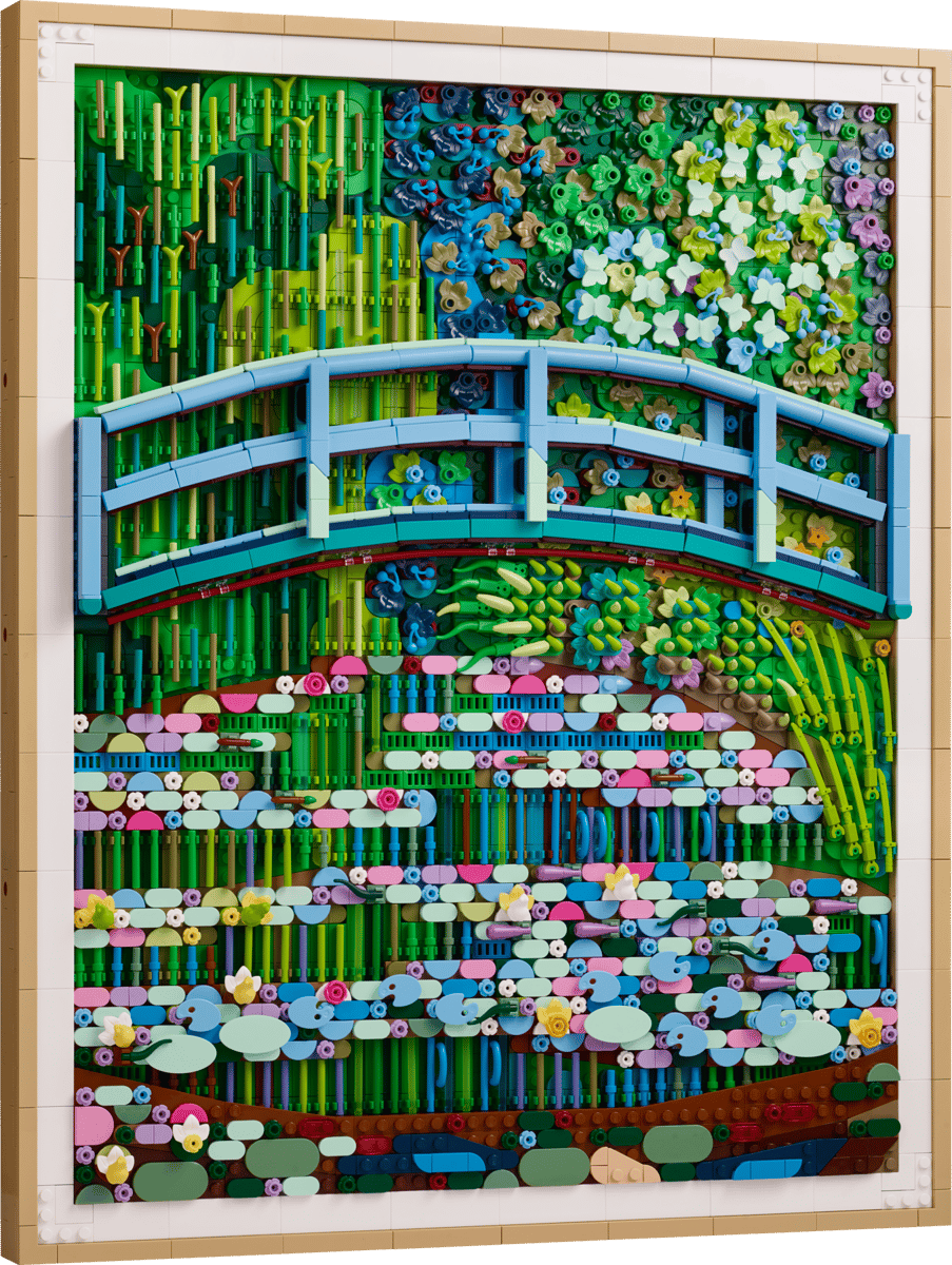 LEGO Art Claude Monet – Bridge over a Pond of Water Lilies (31220)