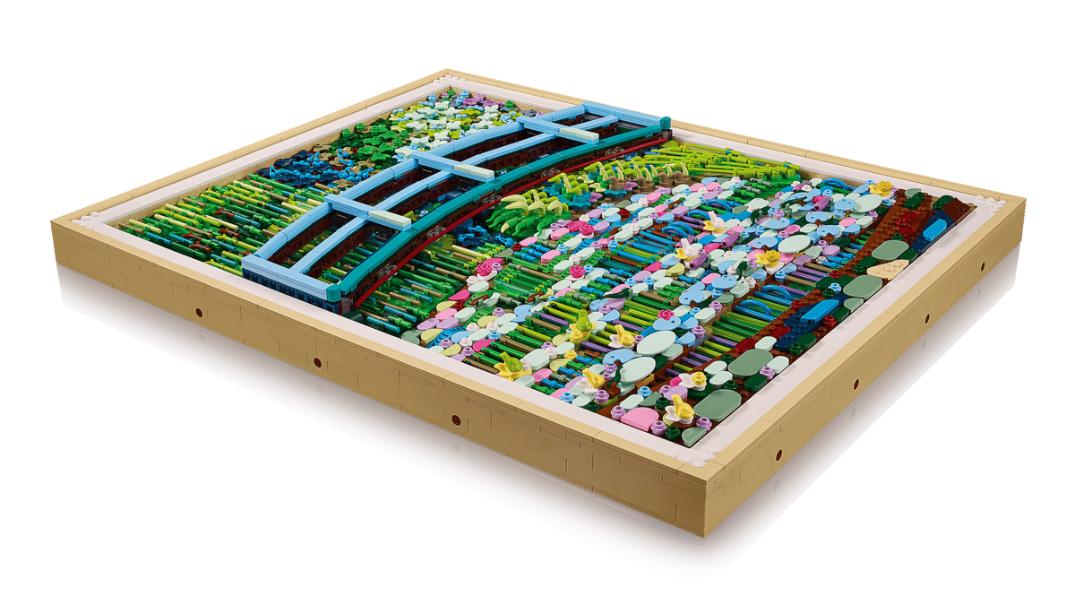 LEGO Art Claude Monet – Bridge over a Pond of Water Lilies (31220)