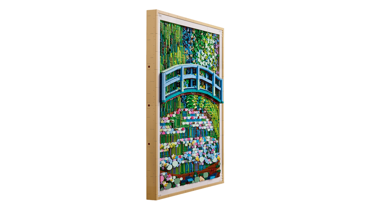 LEGO Art Claude Monet – Bridge over a Pond of Water Lilies (31220)