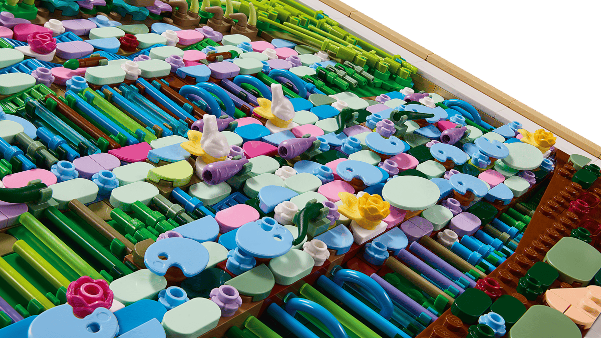 LEGO Art Claude Monet – Bridge over a Pond of Water Lilies (31220)