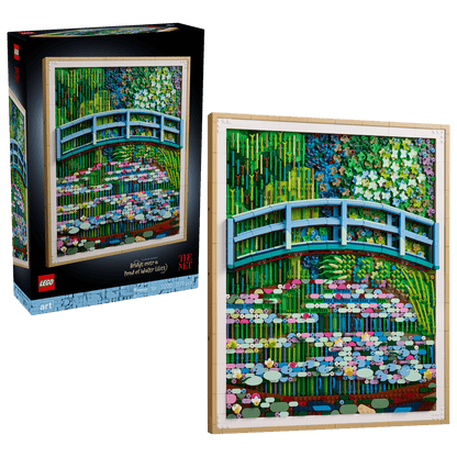 LEGO Art Claude Monet – Bridge over a Pond of Water Lilies (31220)
