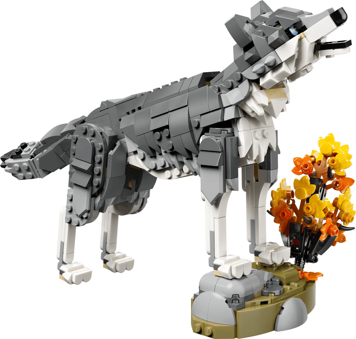 LEGO Creator 3-in-1 Forest Animals: Gray Wolf (31393)