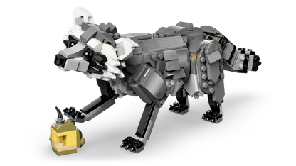 LEGO Creator 3-in-1 Forest Animals: Gray Wolf (31393)