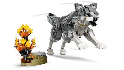 LEGO Creator 3-in-1 Forest Animals: Gray Wolf (31393)